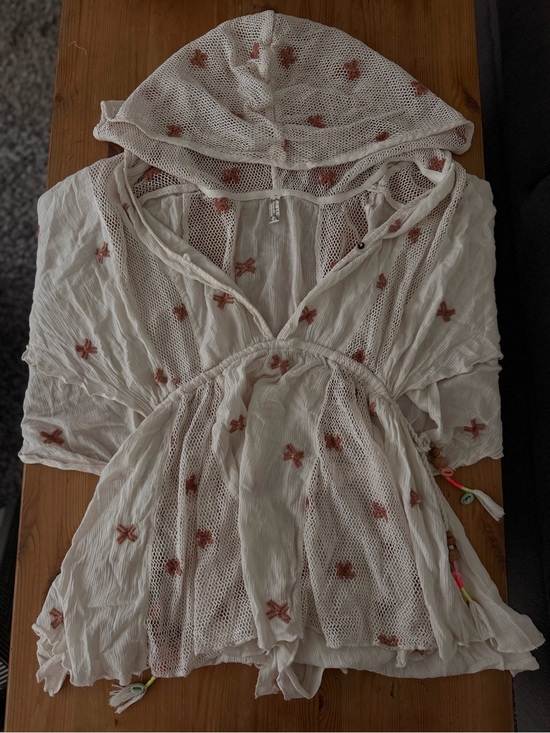 Free People Tops - Free People Shoreline Hooded Romper